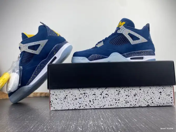 Cheap 4 Air Jordan (PE) AJ4-1036660 Michigan Retro 0626